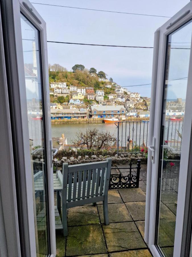 Apartamento Polmear Harbour View With Terrace Looe Exterior foto